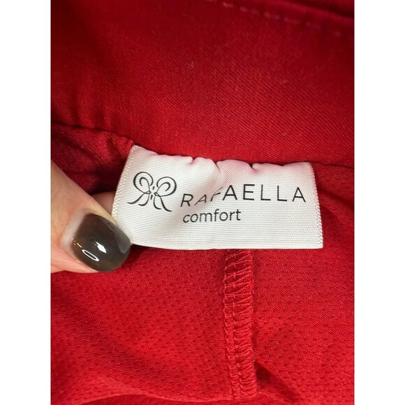 NWT Rafaella Ruby Red Comfort Stretch Skort Womens Medium Elegant (bin JJ167) - Picture 2 of 7